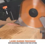 EVOLUTION R255SMS 255MM ELECTRIC SINGLE-BEVEL SLIDING MULTI MATERIAL SLIDING MITRE SAW 220-240V - Image 3