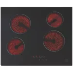 COOKE & LEWIS CLCER60A CERAMIC HOB BLACK 52 X 590MM