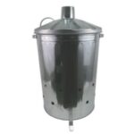 APOLLO GALVANISED INCINERATOR BIN 80LTR - Image 4