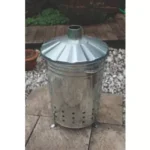 APOLLO GALVANISED INCINERATOR BIN 80LTR - Image 2