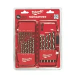 MILWAUKEE STRAIGHT SHANK THUNDERWEB HSS-G METAL DRILL BIT SET 19 PIECE SET - Image 2