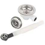 STAINLESS STEEL STRAINER WASTE 1 BOWL 90MM