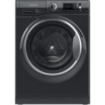 Hotpoint ActiveCare 9kg 1400rpm Freestanding Washing Machine - Black