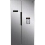 Hoover 529 Litre Side-By-Side American Fridge Freezer - Stainless Steel