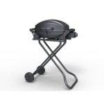 Boss Grill Louisiana Portable - Single Burner Gas BBQ Grill with Trolley