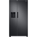 Samsung 609 Litre Side-By-Side American Fridge Freezer - Black