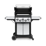 Broil King Signet 390 - 3 Burner Gas BBQ Grill with Side Burner and Rotisserie - Stainless Steel