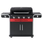 Char-Broil Gas2Coal 2.0 440 - 4 Burner Dual Fuel Gas & Charcoal BBQ Grill - Black