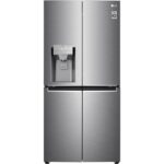LG 506 Litre Four Door American Fridge Freezer With NatureFresh - Shiny Steel