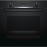 Bosch Series 4 Electric Single Oven with Catalytic Cleaning - Black