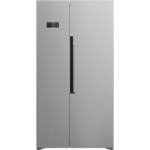 Candy 442 Litre Side-By-Side American Fridge Freezer - Silver