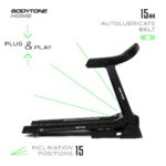 Bodytone DT16+ Treadmill + Compatibility Kinomap, Zwift and MyBodytone - Image 4