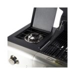 Outback Meteor - 4 Burner Gas BBQ Grill with Side Burner - Red - Image 3