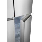 Hisense 432 Litre Four Door American Fridge Freezer With Dual Cooling - Stainless steel - Image 4