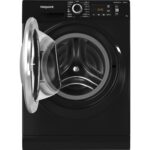Hotpoint ActiveCare 9kg 1400rpm Freestanding Washing Machine - Black - Image 3