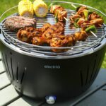 electriQ Portable Smokeless BBQ - Lotus Style with Fan - Image 12