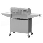 Boss Grill Georgia Classic - 4 Burner Gas BBQ Grill with Side Burner - Silver - Image 12