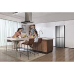 Hisense 432 Litre Four Door American Fridge Freezer With Dual Cooling - Stainless steel - Image 13