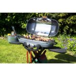 Boss Grill Deluxe Portable - 2 Burner Gas BBQ Grill with Trolley - Grey - Image 14