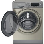 Hotpoint 8kg Wash 6kg Dry 1400rpm Freestanding Washer Dryer - Graphite - Image 2