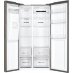 Haier 521 Litre Side By Side American Fridge Freezer - Silver - Image 5