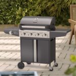 Boss Grill Kentucky Premium - 4 Burner Gas BBQ Grill with Side Burner - Black - Image 11