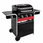 Char-Broil Gas2Coal 330 - 3 Burner Dual Fuel BBQ Grill with Side Burner - Image 2