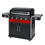 Char-Broil Gas2Coal 2.0 440 - 4 Burner Dual Fuel Gas & Charcoal BBQ Grill - Black - Image 2
