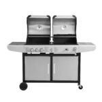 Boss Grill Premium Dual Fuel - 2 Burner Dual Fuel BBQ Grill with Side Burner - Stainless Steel - Image 16