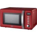 Beko 20L Retro Solo Microwave - Red - Image 2
