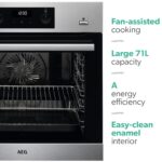 AEG 6000 Electric Single Oven - Stainless Steel - Image 8