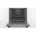 Bosch Series 4 Electric Self Cleaning Single Oven with Added Steam Function - Stainless Steel - Image 2