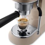 Delonghi Dedica Arte Manual Bean To Cup Coffee Machine - Beige - Image 3