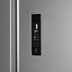 electriQ 430 Litre Side-By-Side American Fridge Freezer - Silver - Image 8