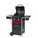 Char-Broil Gas2Coal 2.0 210 - 2 Burner Dual Fuel Gas & Charcoal BBQ Grill - Black - Image 7