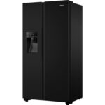 Hisense 535 Litre Side-By-Side American Fridge Freezer - Black - Image 6