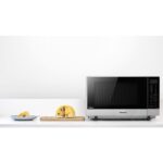 Panasonic 27L 1000W Digital Flatbed Microwave - Silver - Image 4