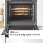 Bosch Series 6 Electric Single Oven with Catalytic Cleaning - Black - Image 3