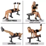 Marcy SB-10510 Deluxe Flat Workout Weight Bench - Image 5