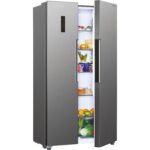 Candy 442 Litre Side-By-Side American Fridge Freezer - Silver - Image 5