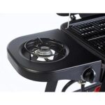 Outback Excel Onyx - 2 Burner Gas BBQ Grill with Side Burner - Black - Image 4