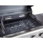 Outback Meteor - 4 Burner Gas BBQ Grill with Side Burner - Red - Image 9