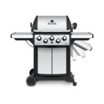Broil King Signet 390 - 3 Burner Gas BBQ Grill with Side Burner and Rotisserie - Stainless Steel - Image 4