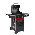 Char-Broil Gas2Coal 2.0 210 - 2 Burner Dual Fuel Gas & Charcoal BBQ Grill - Black - Image 6