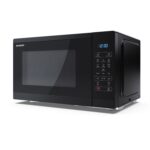 Sharp 25L 900W Digital Solo Microwave - Black - Image 4