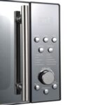 electriQ EIQMW8BTL 20L 800W Freestanding Digital Flatbed Microwave in Black - Image 3