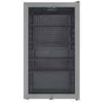 electriQ 98 Litre Drinks Fridge - Stainless Steel - Image 4