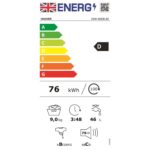 Hoover H-Wash 300 9kg 1400rpm Freestanding Washing Machine - White - Image 4