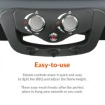 Boss Grill Deluxe Portable - 2 Burner Gas BBQ Grill with Trolley - Grey - Image 10