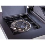 Outback Meteor - 4 Burner Gas BBQ Grill with Side Burner - Red - Image 8